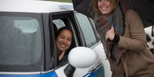 mobiele slipbaan rijschool