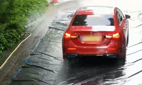 remweg demo natte baan